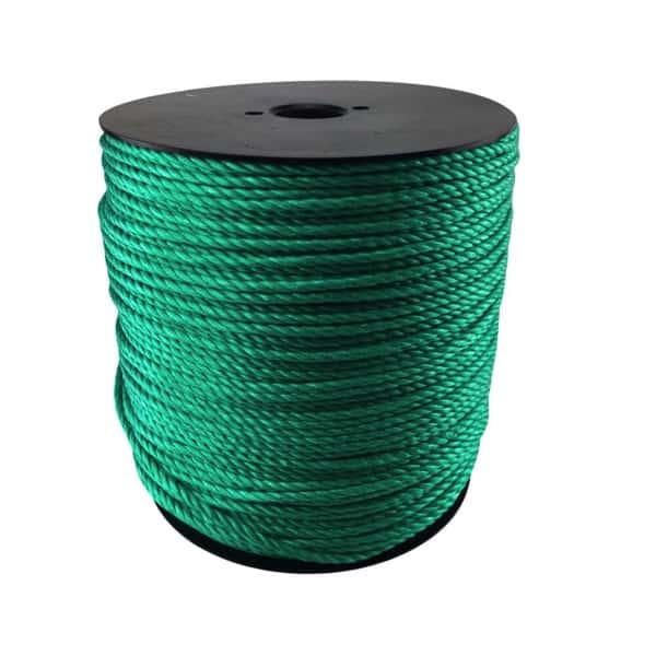Braided Polypropylene Rope Green