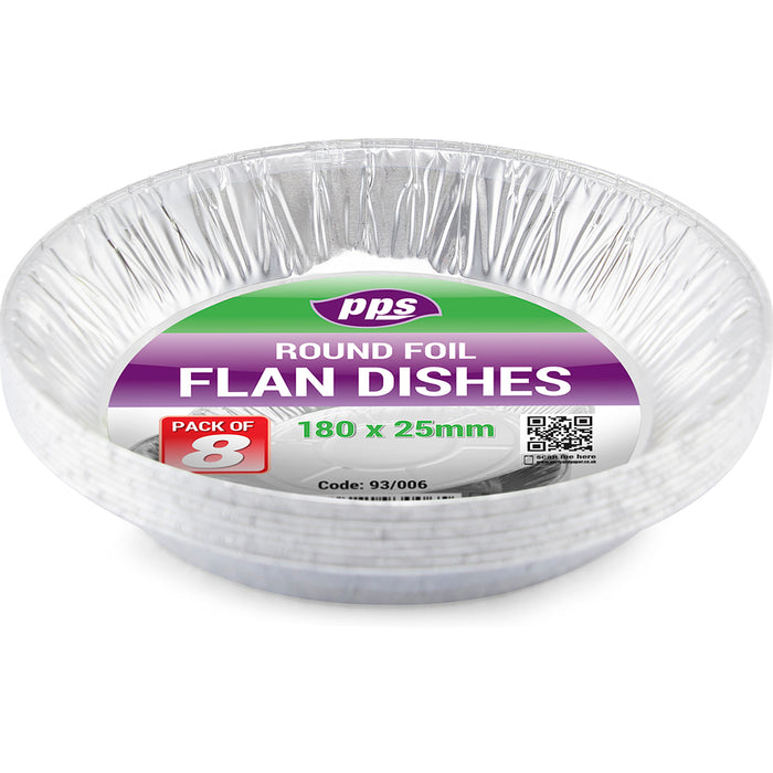 Foil Flan 8pc