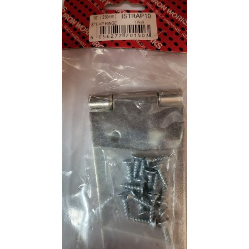 Strap Hinges Zinc 10"
