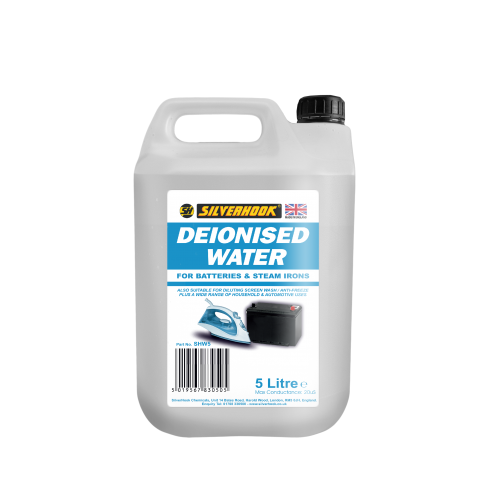 Deionised Water 5 Litrers