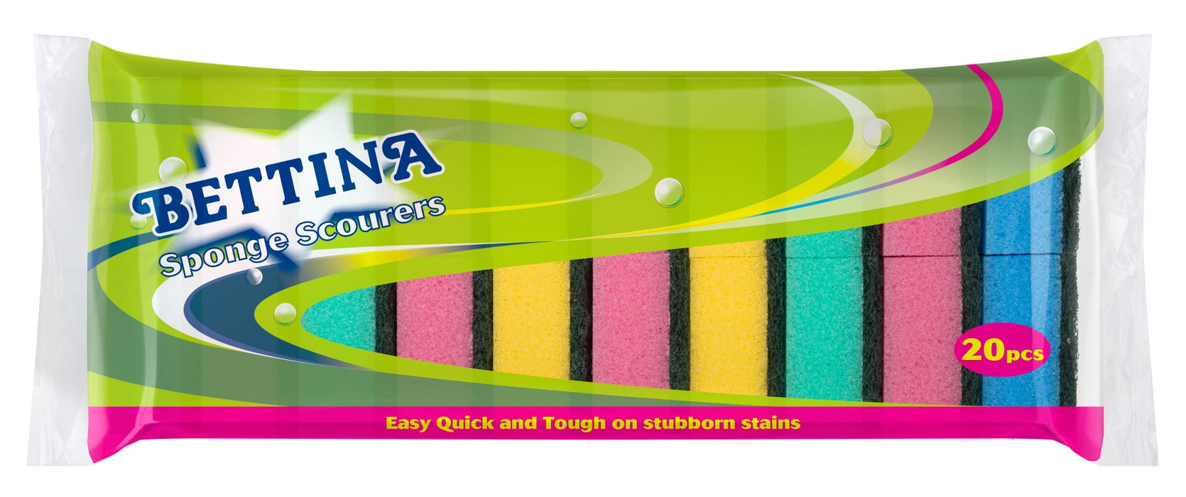 Sponge Scourers 20pcs
