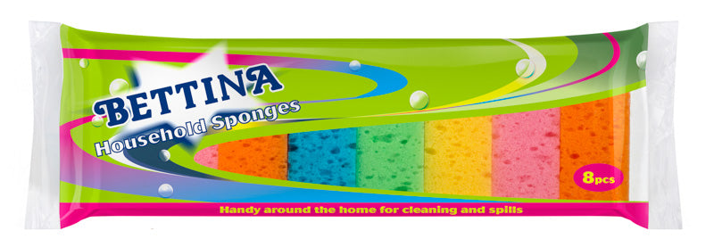 Household Sponges 8pc
