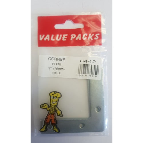 Corner Plates 3''