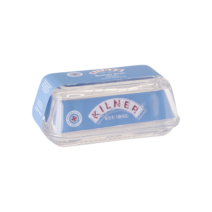 Glass Butter Dish and Lid