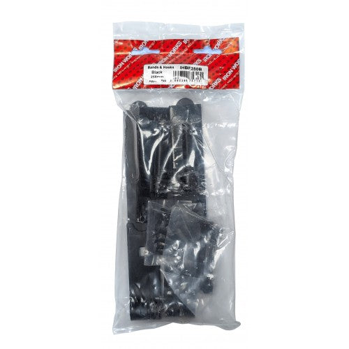 Hook & Band Black 250mm