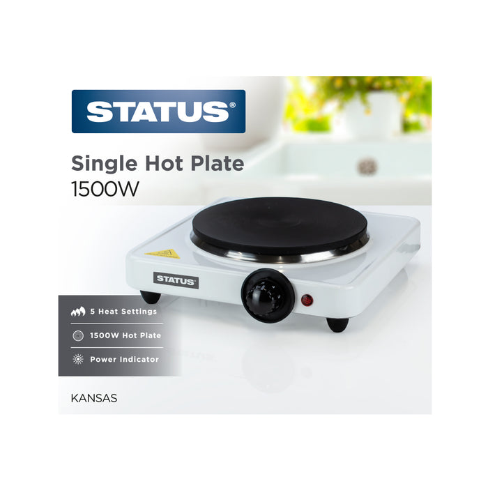 Single Hot Plate 1500W