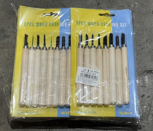 Wood Carving Set 8pc