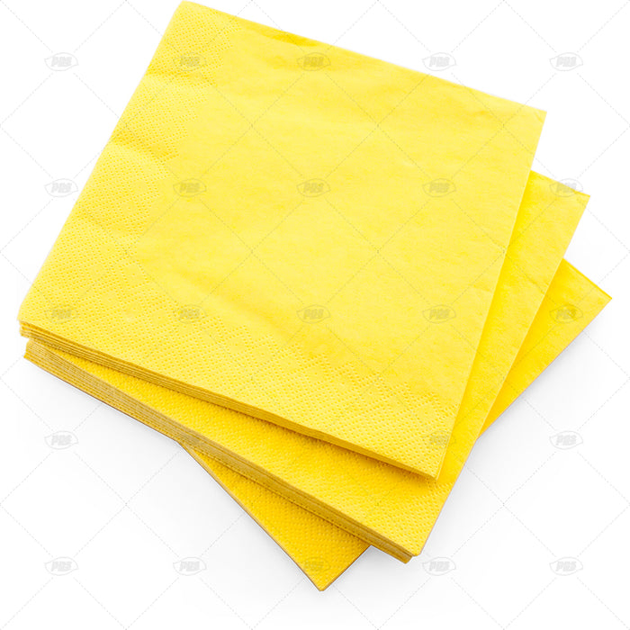 Napkin Light Yellow 33cm 20pc