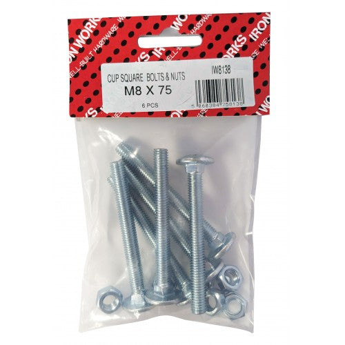 Cup Square Nuts & Bolts