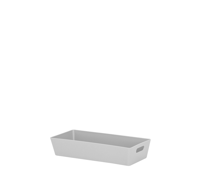 Rectangular Basket Gray