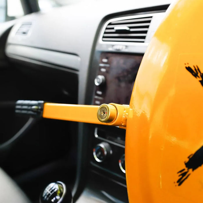 Full Face Round Steering Wheel Lock