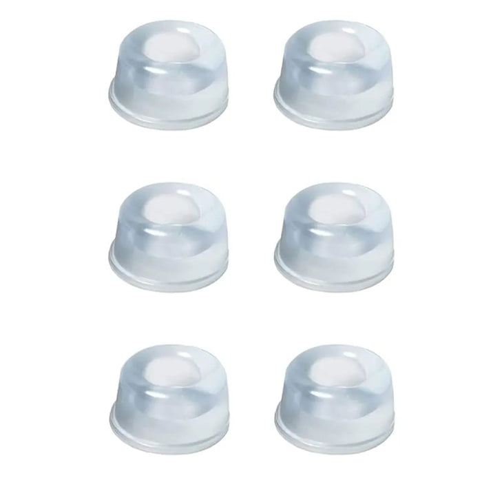 GeckoSlide Furniture Bumpers 6PC Clear