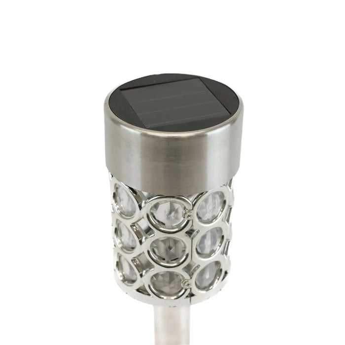 Solar Crystal Stake Lights 4pc