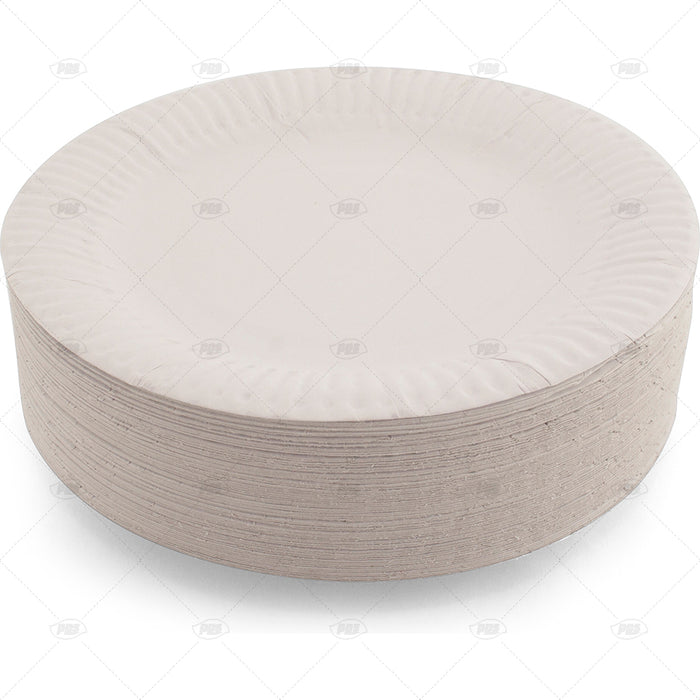 Paper Plate White 7" 100pc