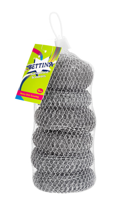 Galvanised Scourers 6pc