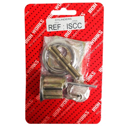 Cylinder 3 Key Chrome