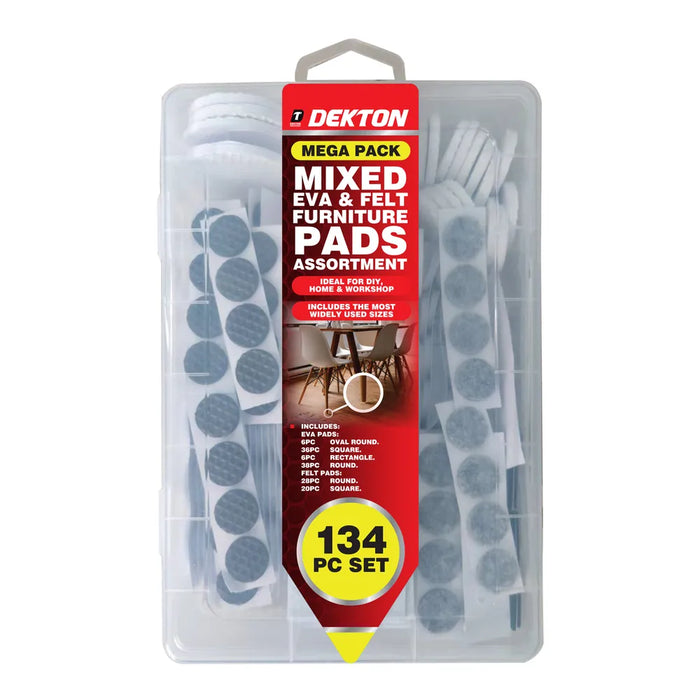 EVA and Felt Furniture Pads Mixed