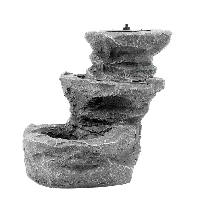 Solar Powered Water Feature - Rock Planter