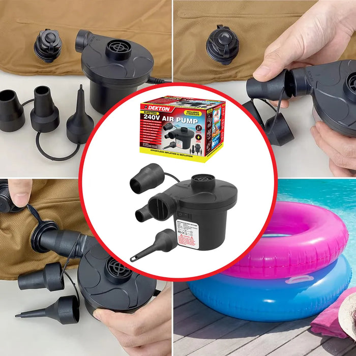 2-in-1 Electric Air Pump