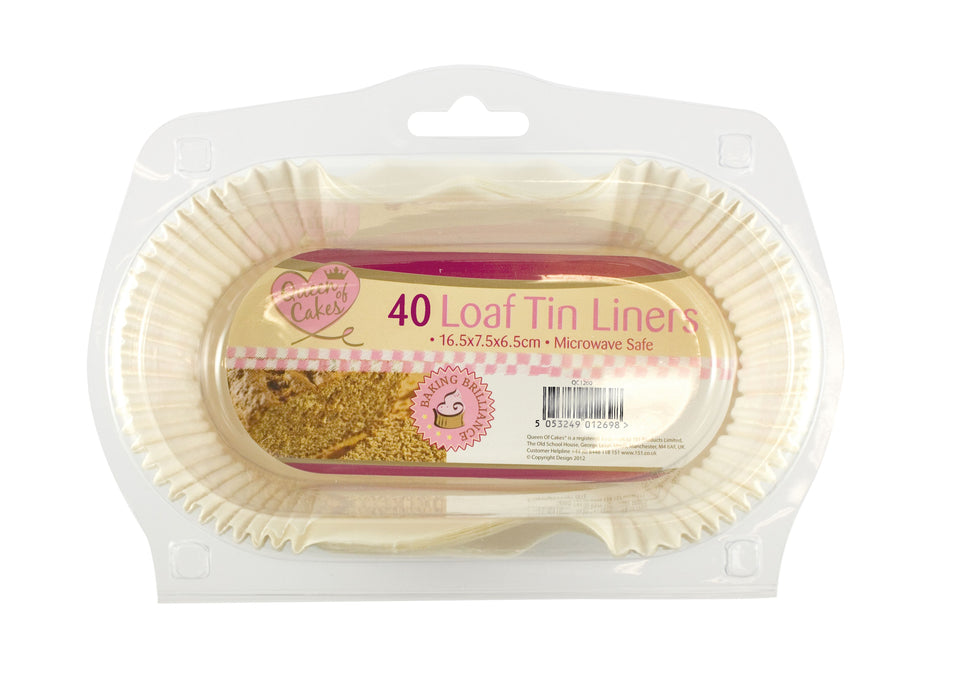 Loaf Tin Liners 40pk