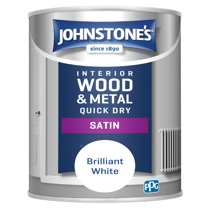 Wood & Metal Non Drip Stain White 750ml