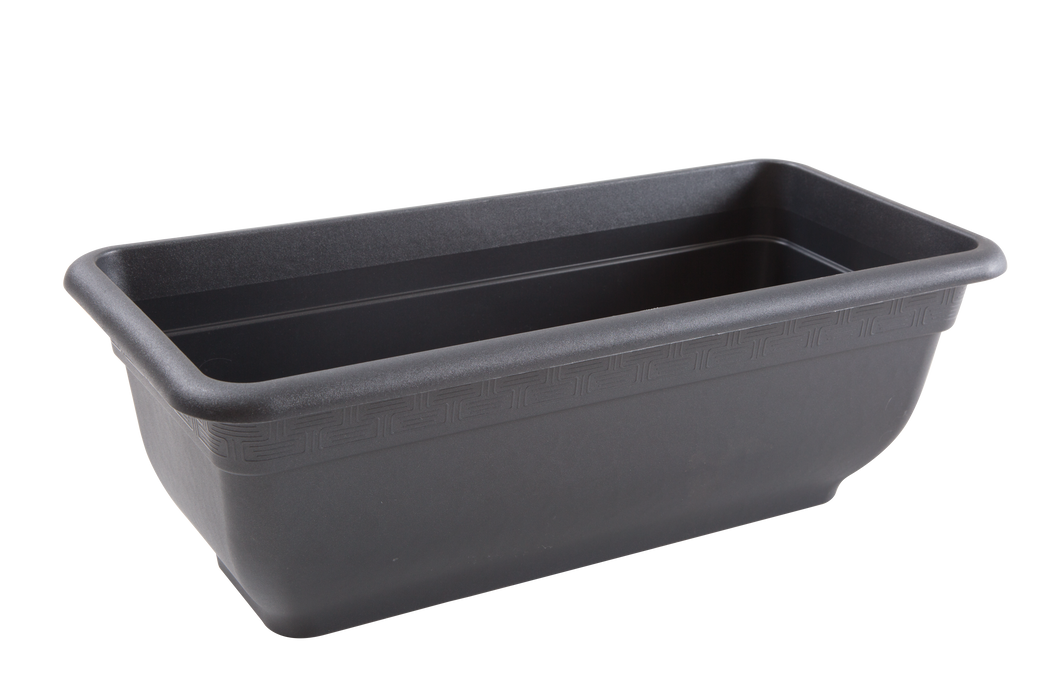 Bell Pot 47cm Trough Black