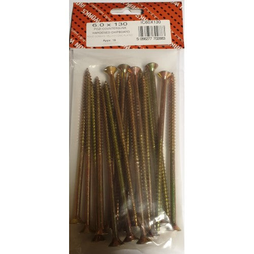 Chipboard Screws 6.0 X 130