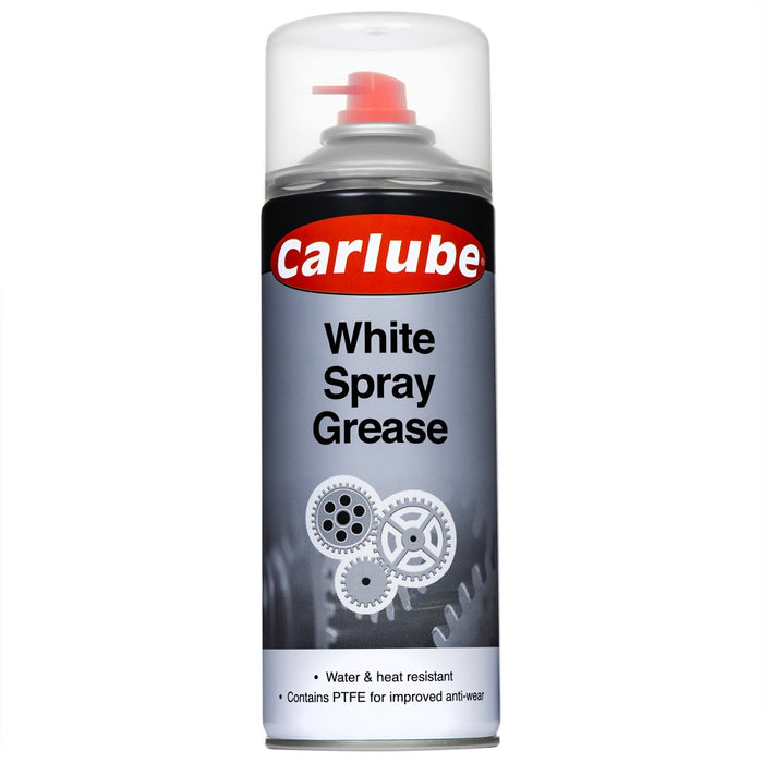 Carlube White Grease Spray (with PTFE) 400ml