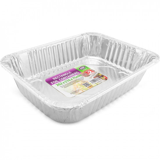 Deep Foil Dish 2pc