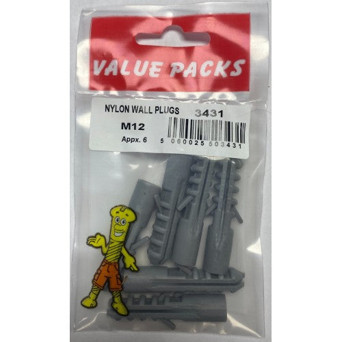 Wall Plugs 12mm