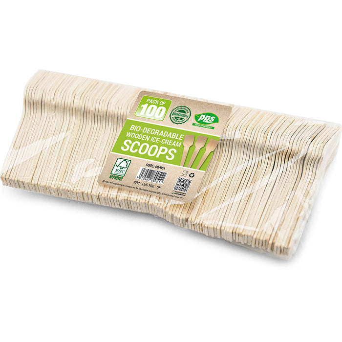 Wooden Ice Cream Scoop 3"