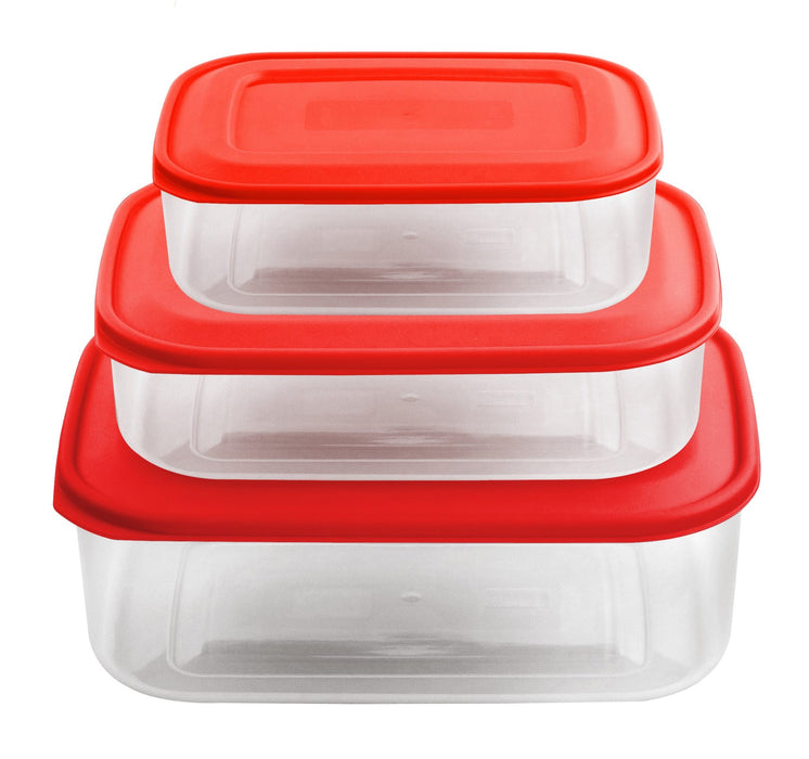 Easy Close Container Set 3L 2L 1L