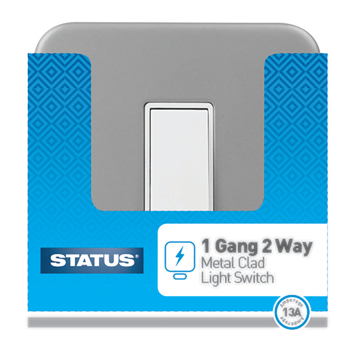 Metal Clad Light Switch 2 way