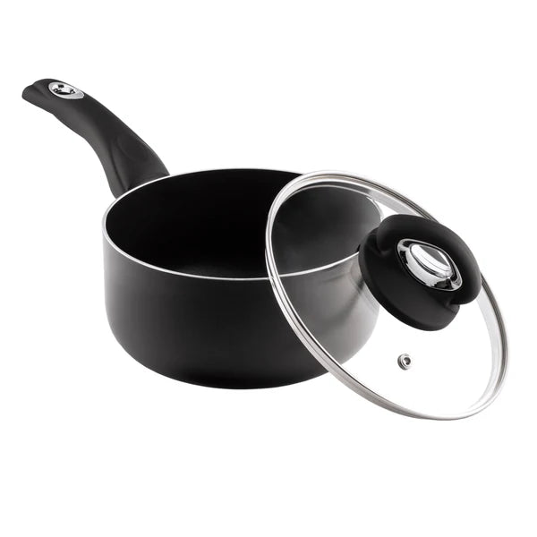 Sauce Pan & Glass Lid 16cm