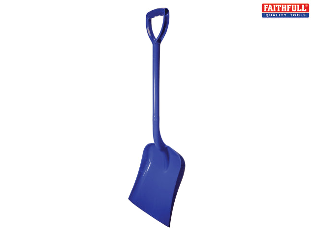 Faithfull Plastic Shovel Blue