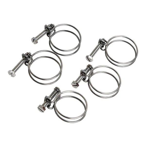 Water Pump Hose Clamp 5pc 50mm