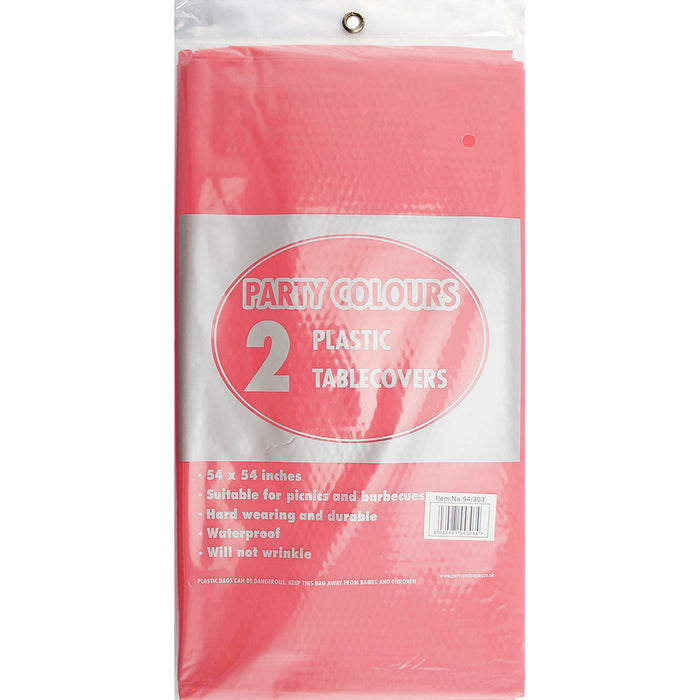 Table Covers Red 54" X 54" 2pc