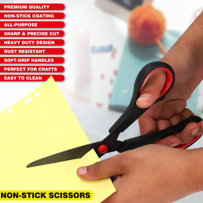 Teflon Scissors 8"see