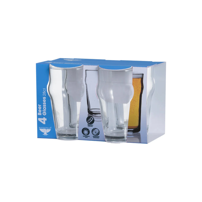 Nonik Glasses 28cl 4pc