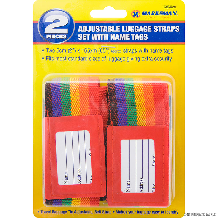 Luggage Strap 2pk