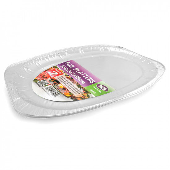 Foil Platter 2pc
