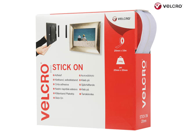 Hook & Loop Stick On Tape