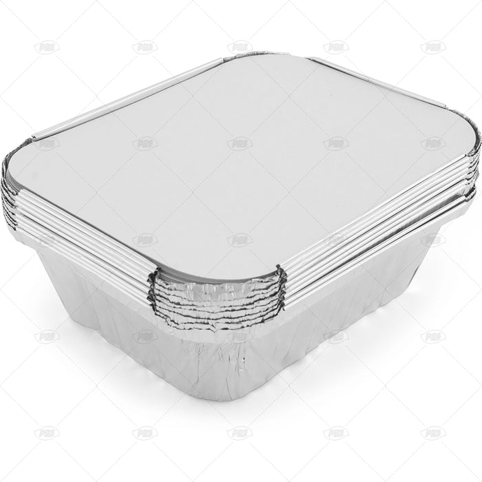 Foil Containers & Lids 8pc