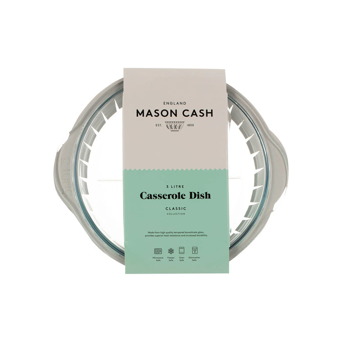 Classic Collection Casserole Dish and Lid 3L Mason Cash