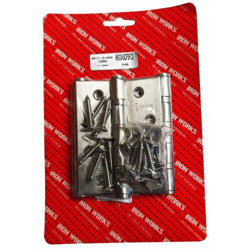 Chrome Hinges Grade 13 4"