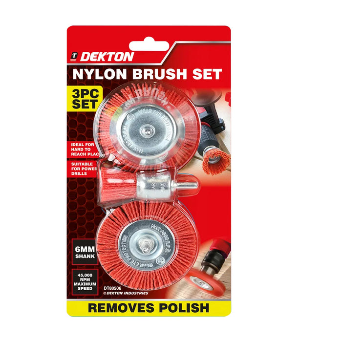 Nylon Brush set 3pc
