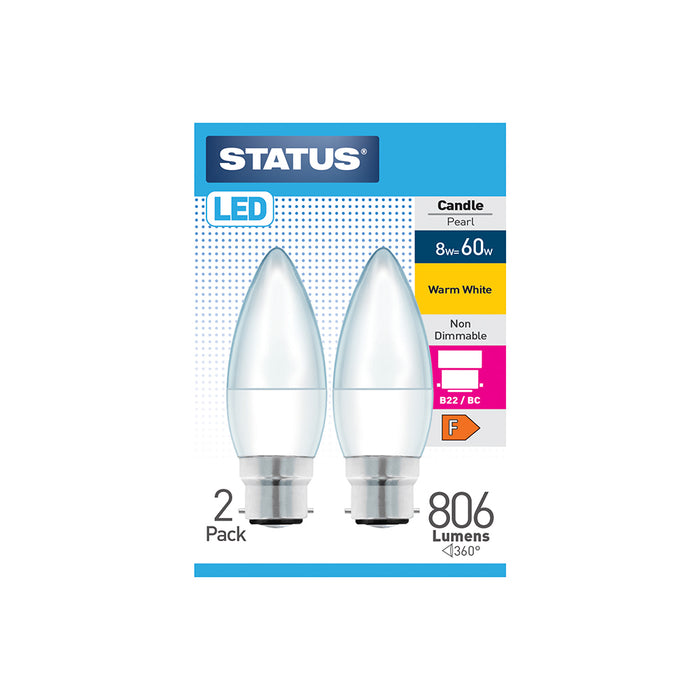 LED Candle B22 60W