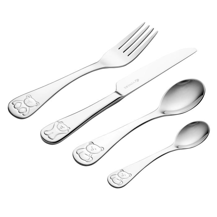 Bertie Kids Cutlery Set 4pcs  Giftbox