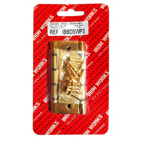 DSW Polished Solid Brass 3''