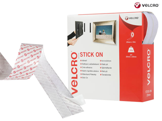 Hook & Loop Stick On Tape
